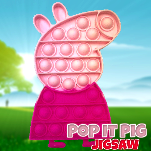 Pop It Pig Jigsaw